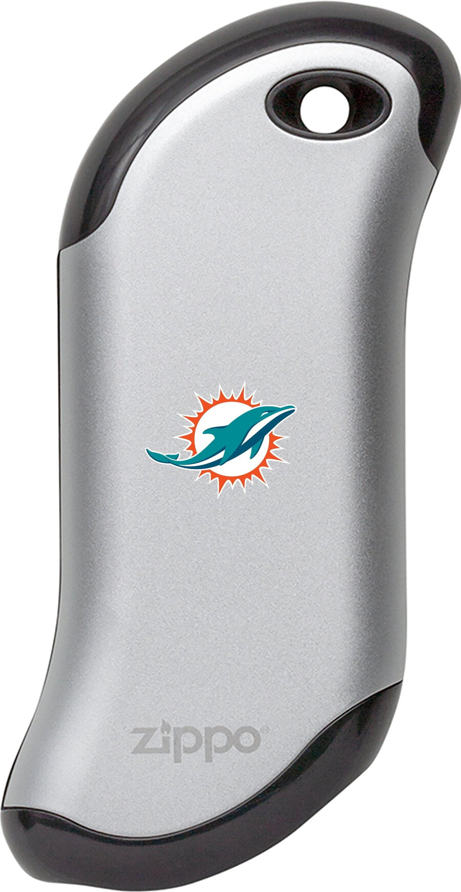 nfl miami dolphins scaldamani ricaricabile heatbank 9s