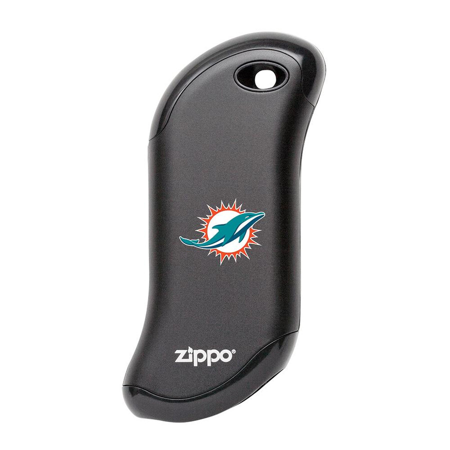 nfl miami dolphins scaldamani ricaricabile heatbank 9s